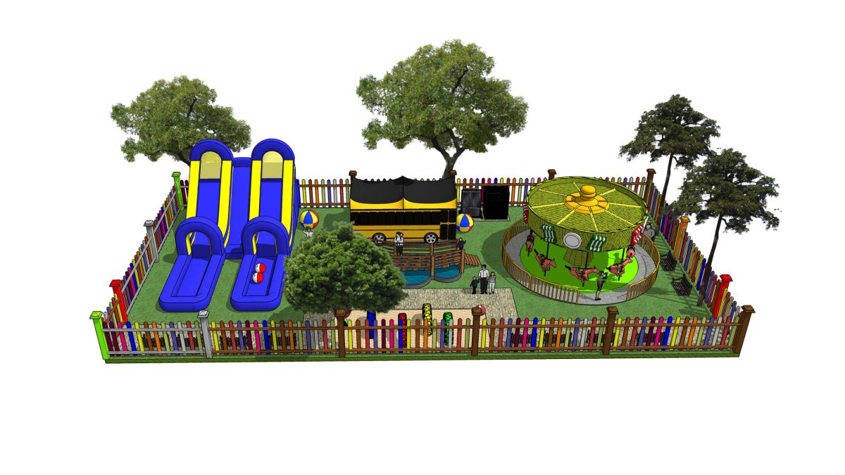 House Of Fun Sketchup 3d Scaled