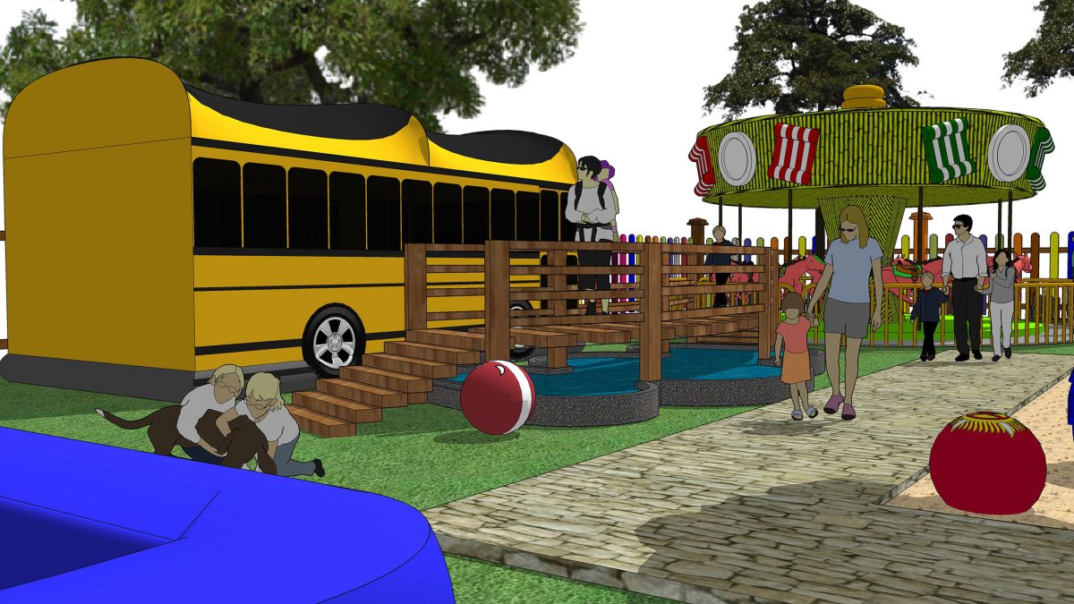 House Of Fun Sketchup Rendering