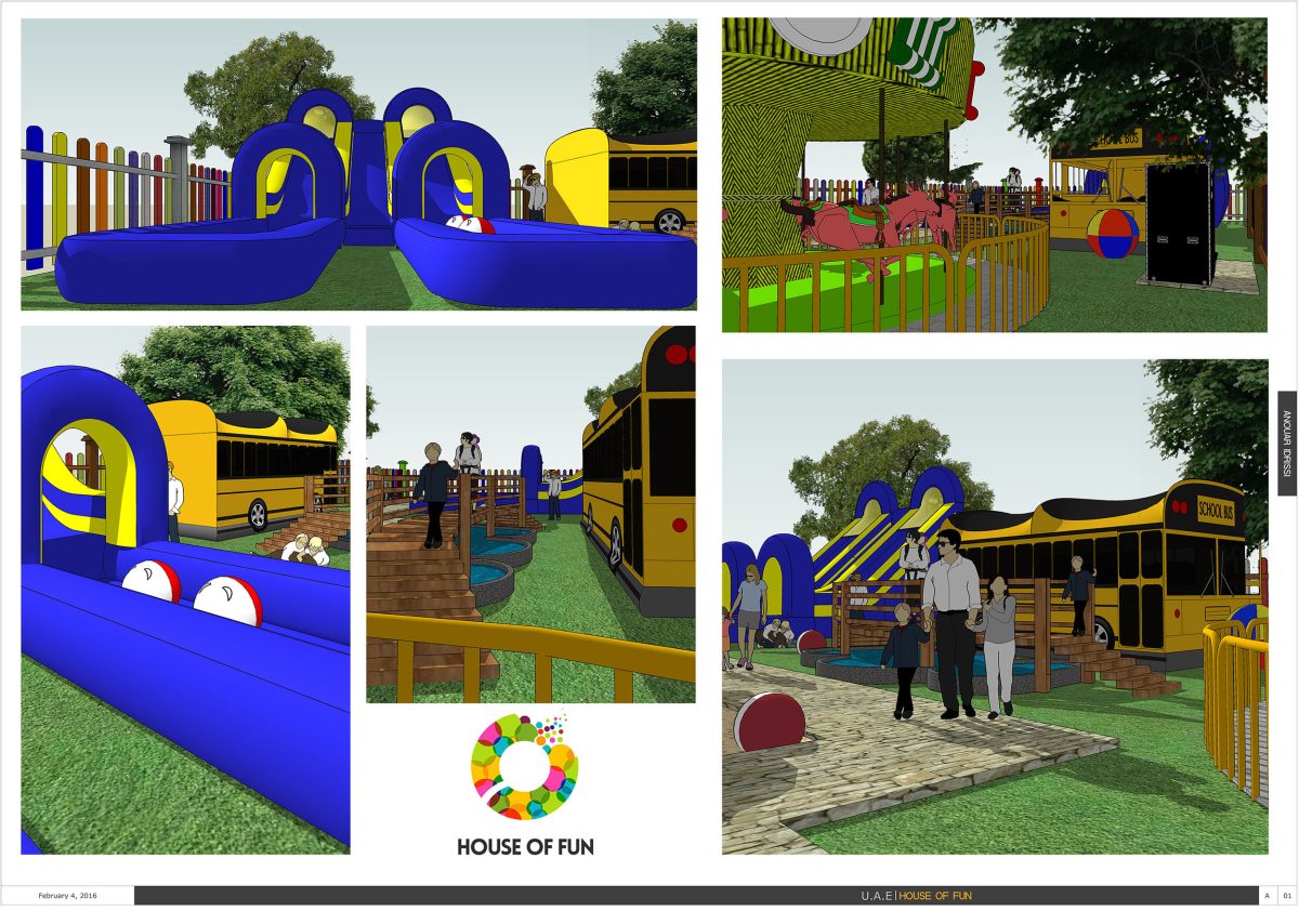 House Of Fun Sketchup Rendering 2