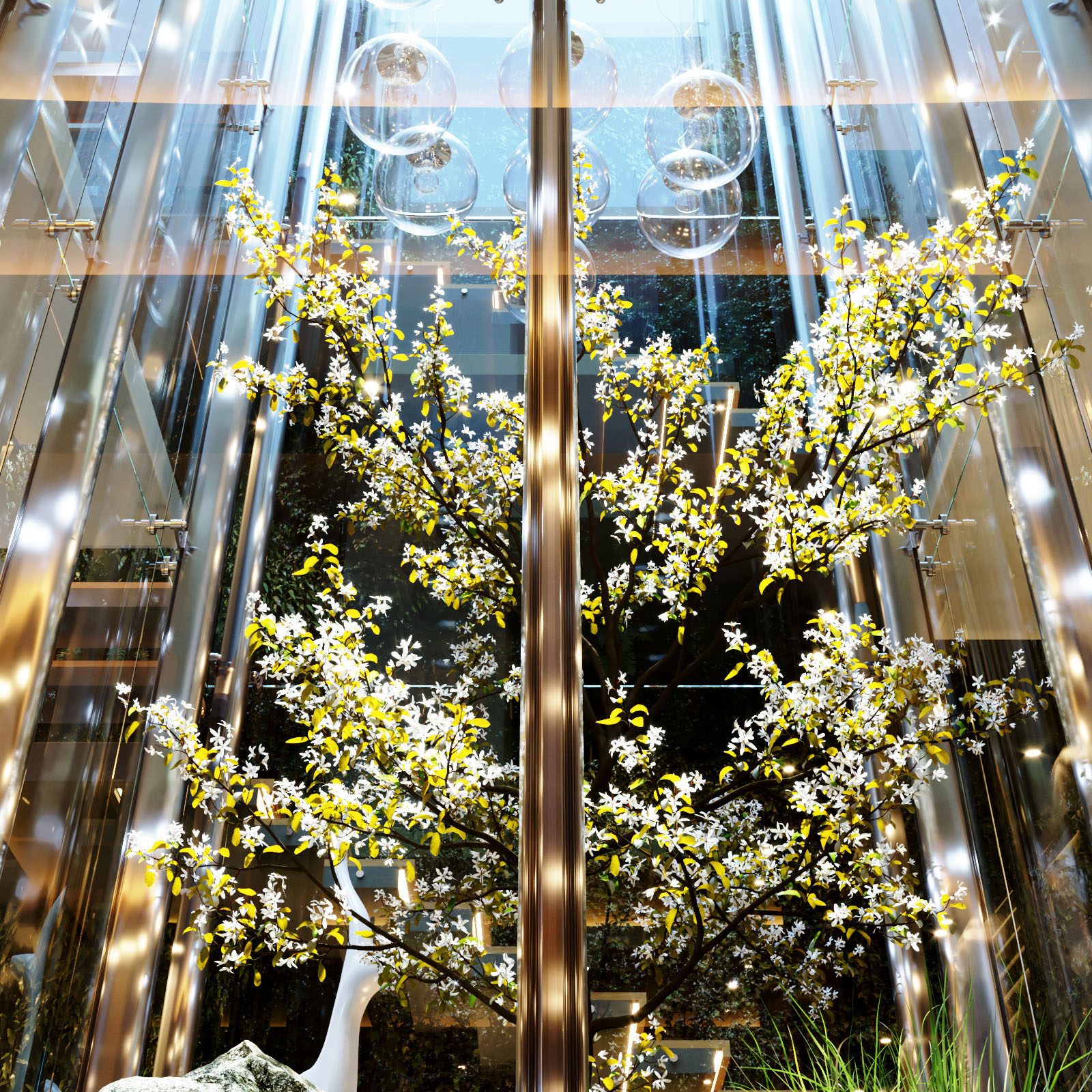 STARDAC reception front desk interior